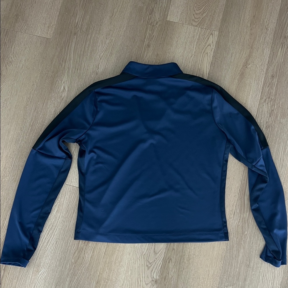 Nike Dark Blue Half-Zip Pullover - image 3